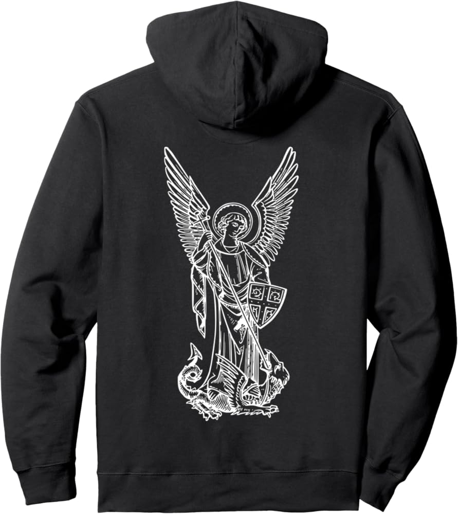 Amazon.com: Saint Michael Archangel, Master of Angel Pullover